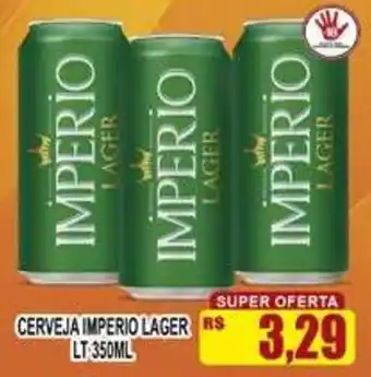 Supermercado leal Cerveja imperio lager oferta
