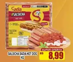 Supermercado leal Salsicha sadia hot dog oferta