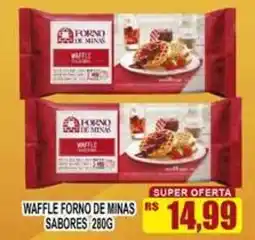 Supermercado leal Waffle forno de minas sabores oferta