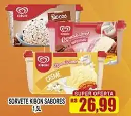 Supermercado leal Sorvete kibon sabores oferta