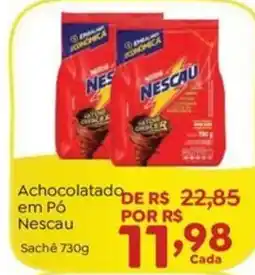 Novo Atacarejo Achocolatado em Pó Nescau oferta