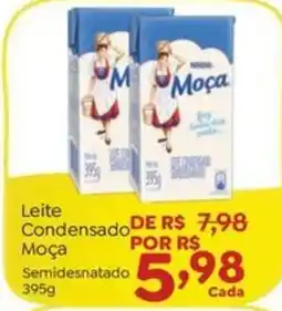 Novo Atacarejo Leite Condensado Moça Semidesnatado oferta