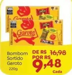 Novo Atacarejo Bom bom sortido garoto oferta