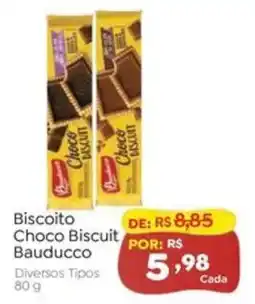 Novo Atacarejo Biscoito Choco Biscuit Bauducco oferta