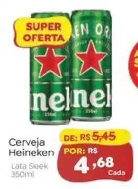 Novo Atacarejo Cerveja Heineken oferta