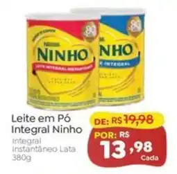 Novo Atacarejo Leite em pó integral ninho oferta