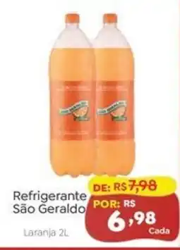 Novo Atacarejo Refrigerante São Geraldo Laranja oferta