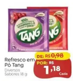 Novo Atacarejo Refresco em Pó Tang oferta