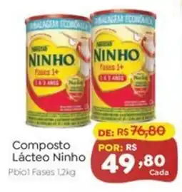 Novo Atacarejo Composto Lácteo Ninho oferta