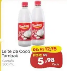 Novo Atacarejo Leite de Coco Tambau oferta