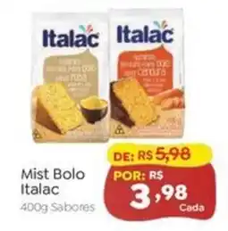 Novo Atacarejo Mist Bolo Italac oferta