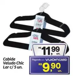 Fort Atacadista Cabide veludo chic lar oferta