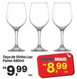 Fort Atacadista Taça de Vinho Lau Fame oferta