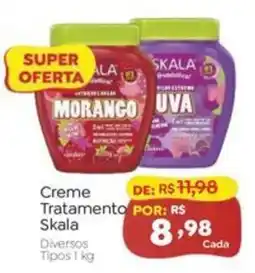 Novo Atacarejo Creme tratamento skala diversos tipos oferta
