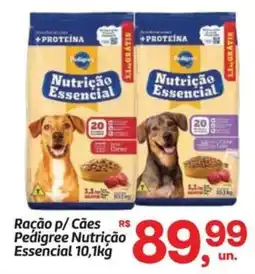 Fort Atacadista Ração p/ Cães Pedigree Nutrição Essencial oferta