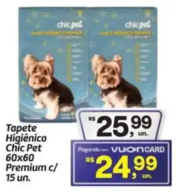 Fort Atacadista Tapete Higiênico Chic Pet Premium oferta