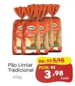 Novo Atacarejo Pão Limiar Tradicional oferta