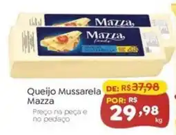 Novo Atacarejo Queijo Mussarela Mazza oferta