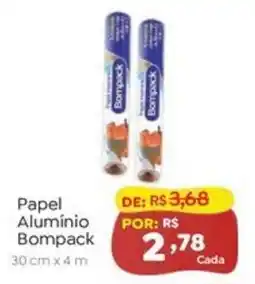 Novo Atacarejo Papel Aluminio Bompak oferta