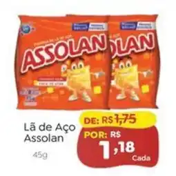 Novo Atacarejo Lã de Aço Assolan oferta