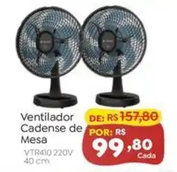 Novo Atacarejo Ventilador Cadense de Mesa oferta