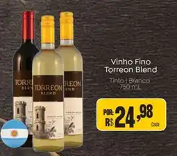 Novo Atacarejo Vinho Fino Torreon Blend oferta