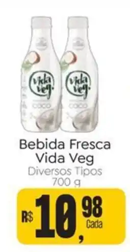 Novo Atacarejo Bebida Fresca Vida Veg Diversos Tipos oferta