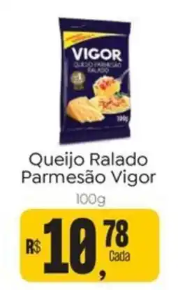 Novo Atacarejo Queijo Ralado Parmesão Vigor oferta