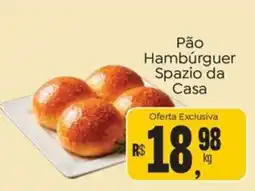 Novo Atacarejo Pão Hambúrguer Spazio da Casa oferta