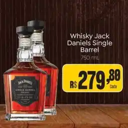 Novo Atacarejo Whisky Jack Daniels Single Barrel oferta