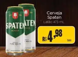 Novo Atacarejo Cerveja spaten oferta