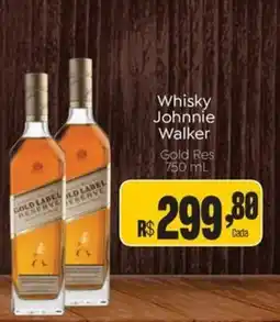 Novo Atacarejo Whisky Johnnie Walker Gold Res oferta