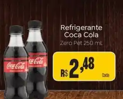 Novo Atacarejo Refrigerante Coca Cola Zero Pet oferta