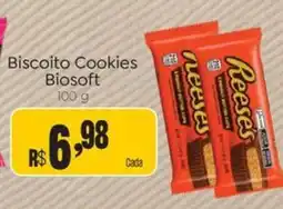 Novo Atacarejo Biscoito Cookies Biosoft oferta
