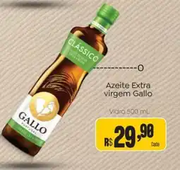 Novo Atacarejo Azeite extra virgem gallo oferta