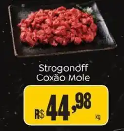 Novo Atacarejo Strogonoff Coxão Mole oferta