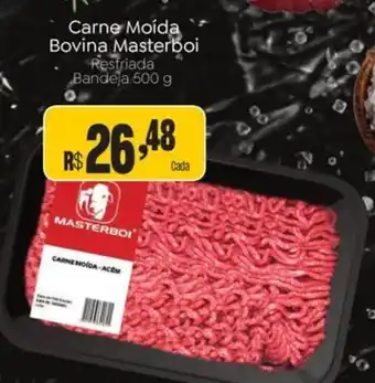 Novo Atacarejo Carne Moída Bovina Masterboi oferta