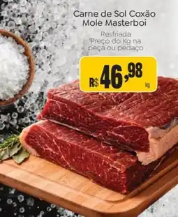 Novo Atacarejo Carne de Sol Coxão Mole Masterboi oferta
