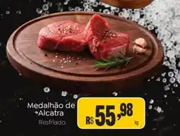 Novo Atacarejo Medalhão de Alcatra Resfriado oferta
