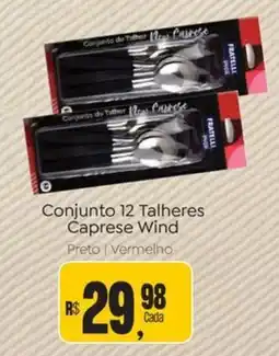 Novo Atacarejo Conjunto 12 Talheres Caprese Wind oferta
