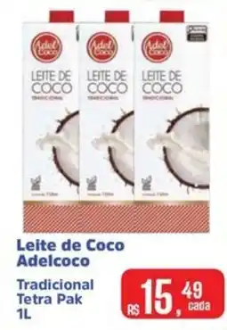 Mix Mateus Leite de Coco Adelcoco Tradicional oferta