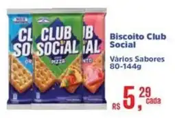 Mix Mateus Biscoito club social oferta