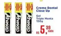 Mix Mateus Creme Dental Close Up oferta