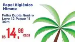 Mix Mateus Papel Higiênico Mimmo oferta