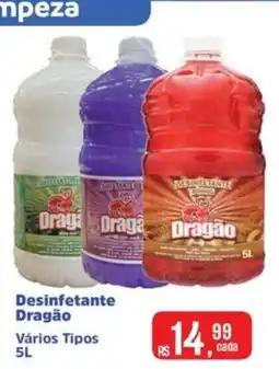 Mix Mateus Desinfetante Dragão Vários Tipos oferta