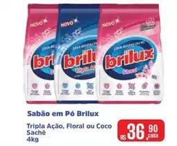 Mix Mateus Sabão em Pó Brilux oferta