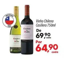 Asun Vinho Chileno Casillero 750ml oferta