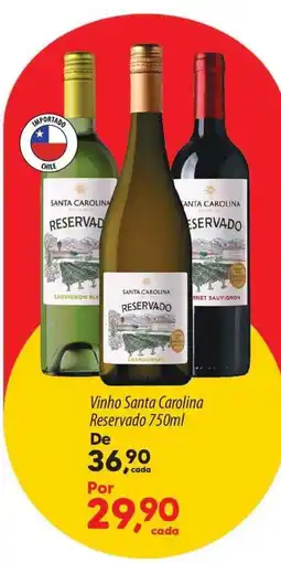Asun vinho santa carolina reservado oferta