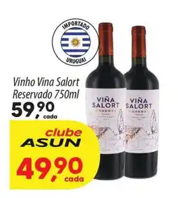 Asun vinho vina salort reservado oferta