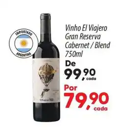 Asun Vinho El Viajero Gran Reserva Cabernet / Blend oferta